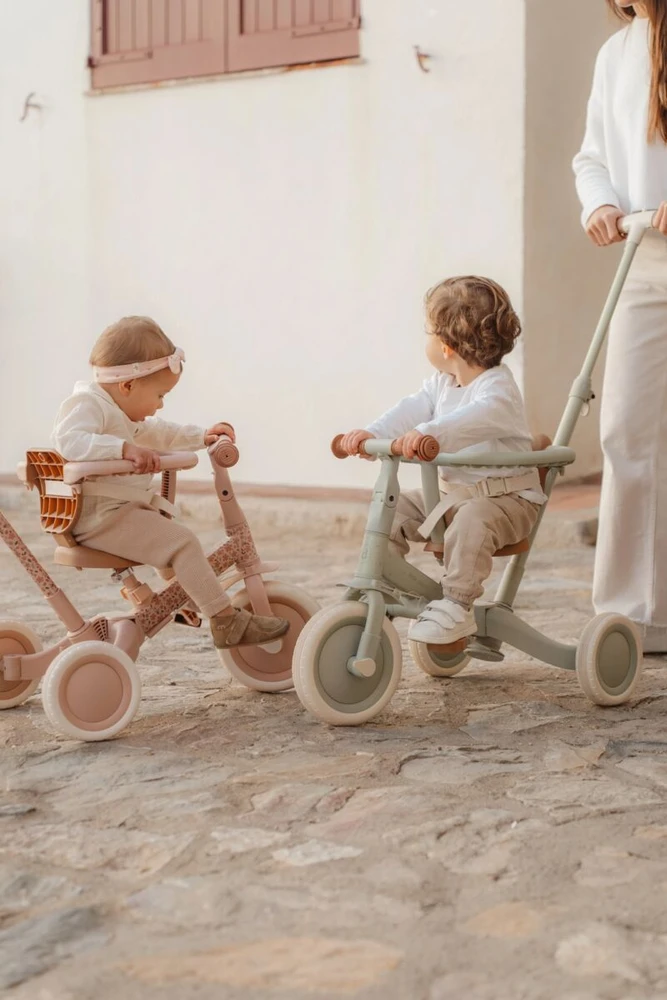 Triratukas Little Dutch Žalsvas 4 in 1