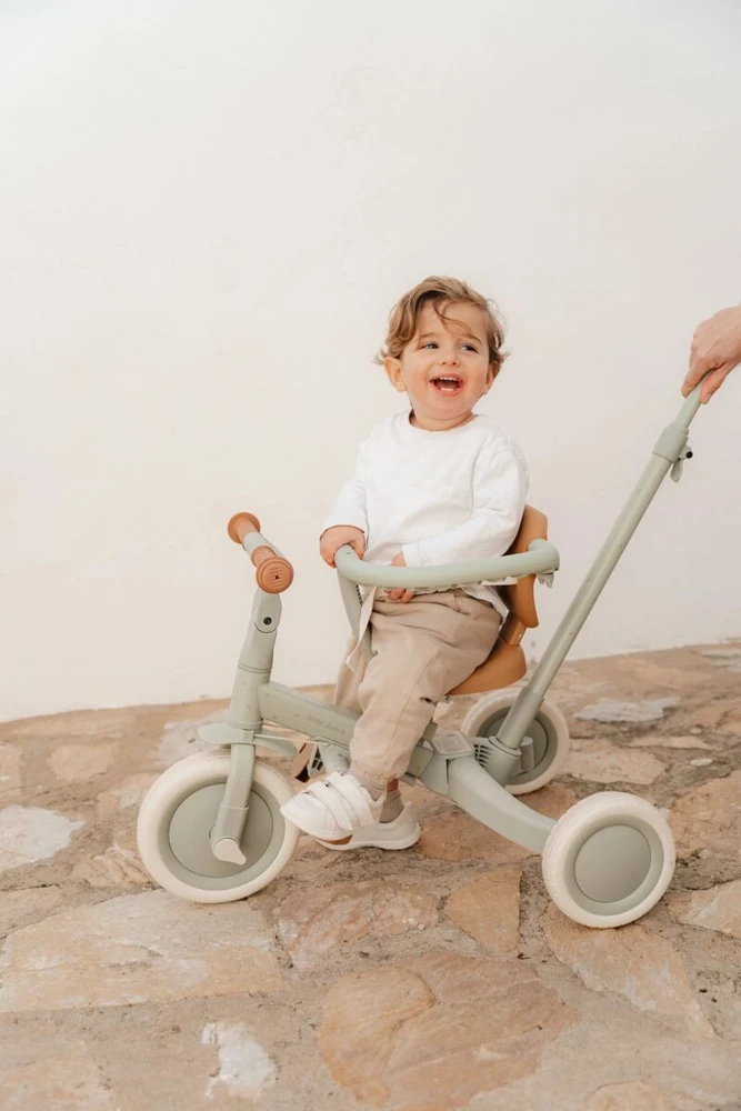 Triratukas Little Dutch Žalsvas 4 in 1