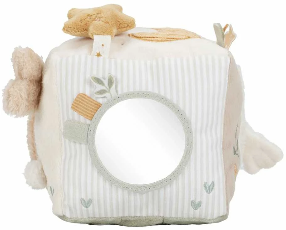 Little Dutch Minkštas lavinamasis kubas ‘Newborn Naturals’