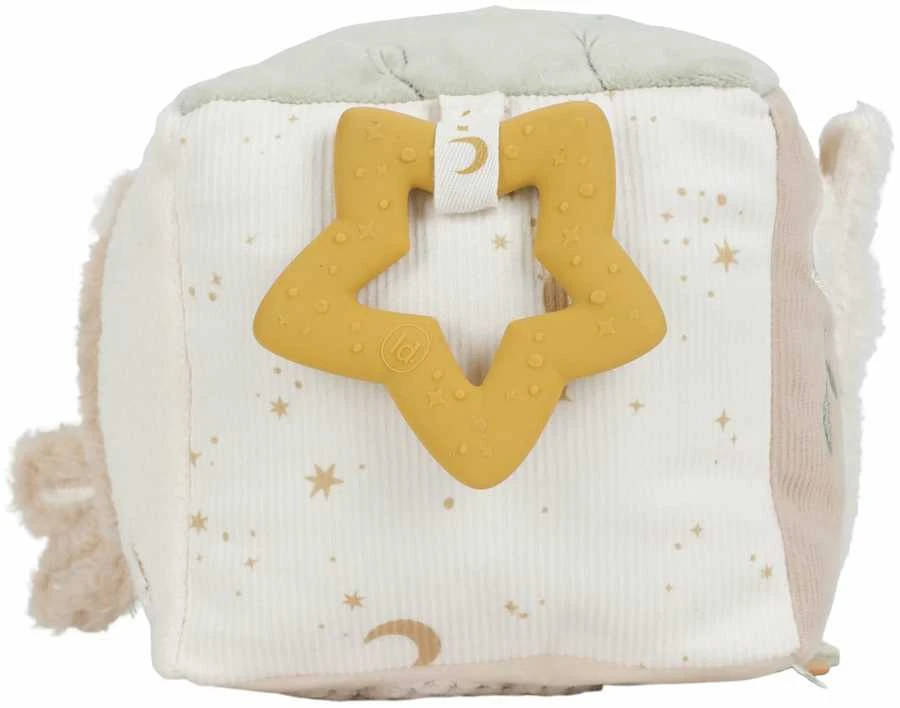 Little Dutch Minkštas lavinamasis kubas ‘Newborn Naturals’