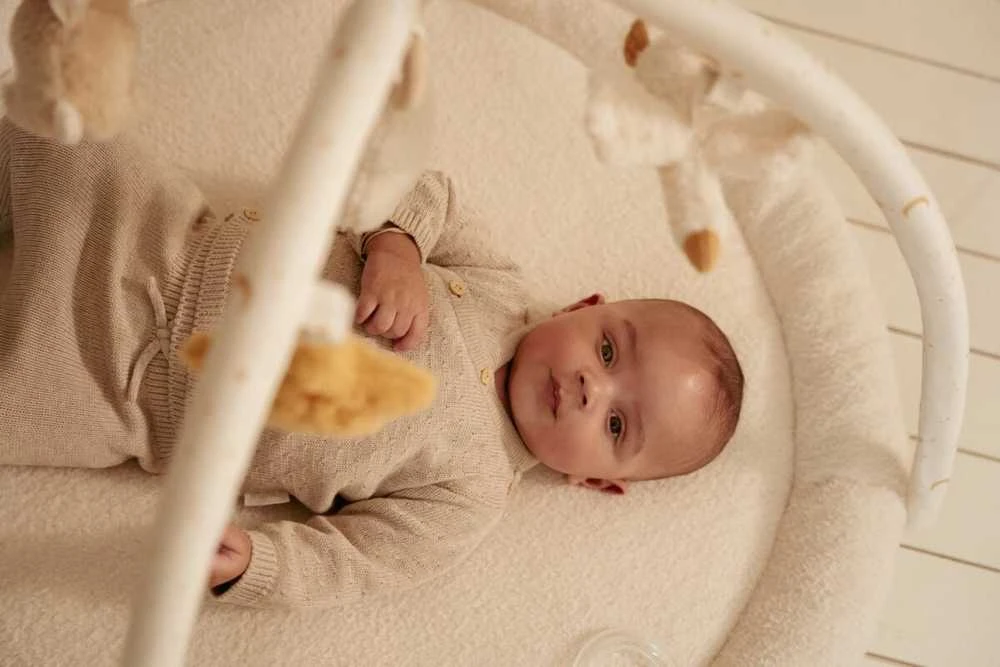 Little Dutch naujagimio natūralus aktyvumo kilimėlis su arka