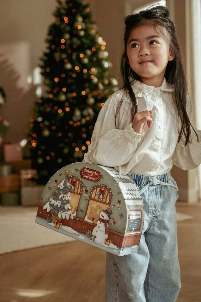 Little Dutch Advento kalendorius traukinių trasos ´Christmas´