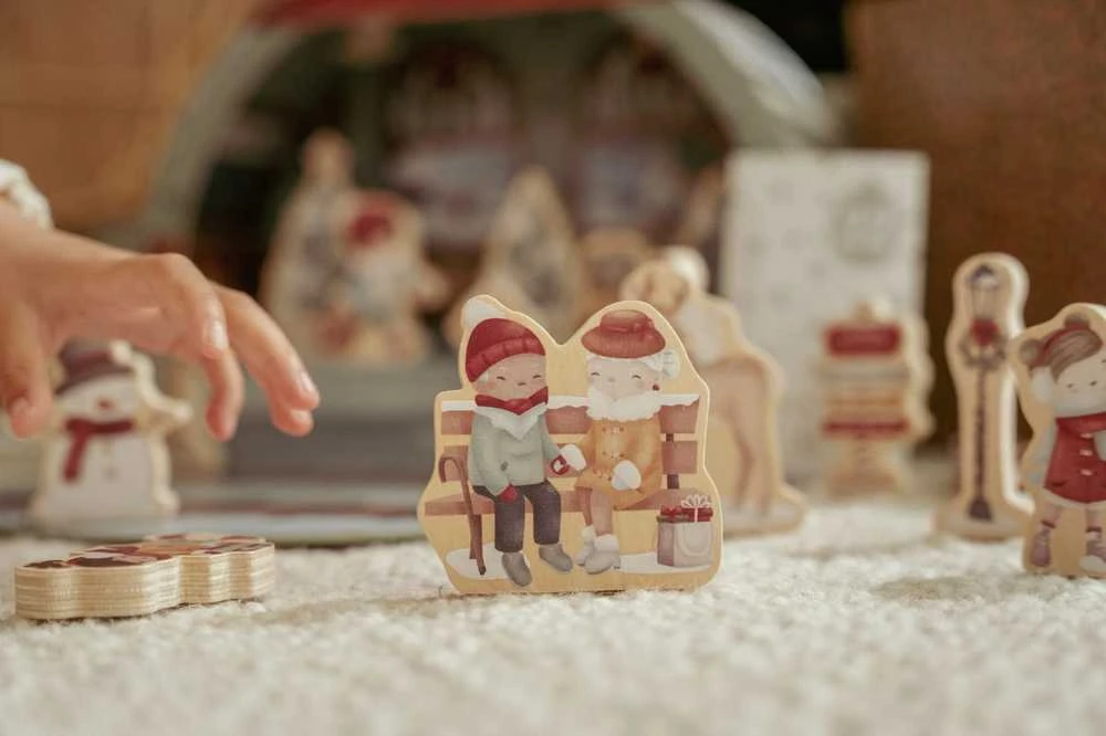 Little Dutch Advento kalendorius traukinių trasos ´Christmas´