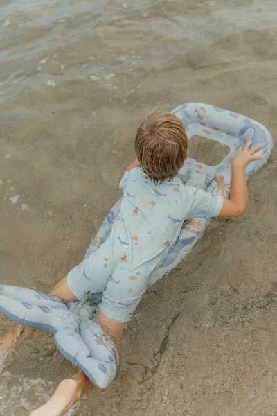 Little Dutch Air mattress with whale tail ´Ocean World ´