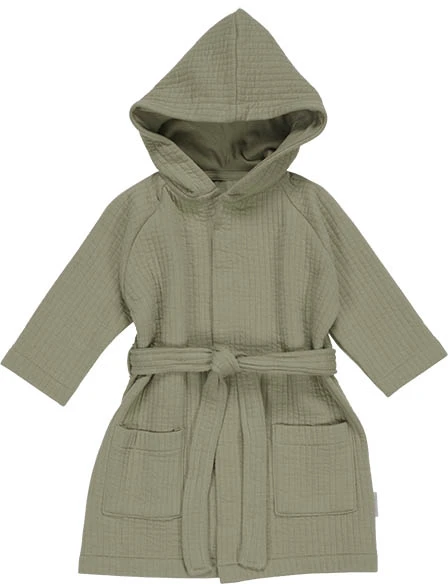 Little Dutch Kūdikių chalatas ´Pure Olive´ - 74/80