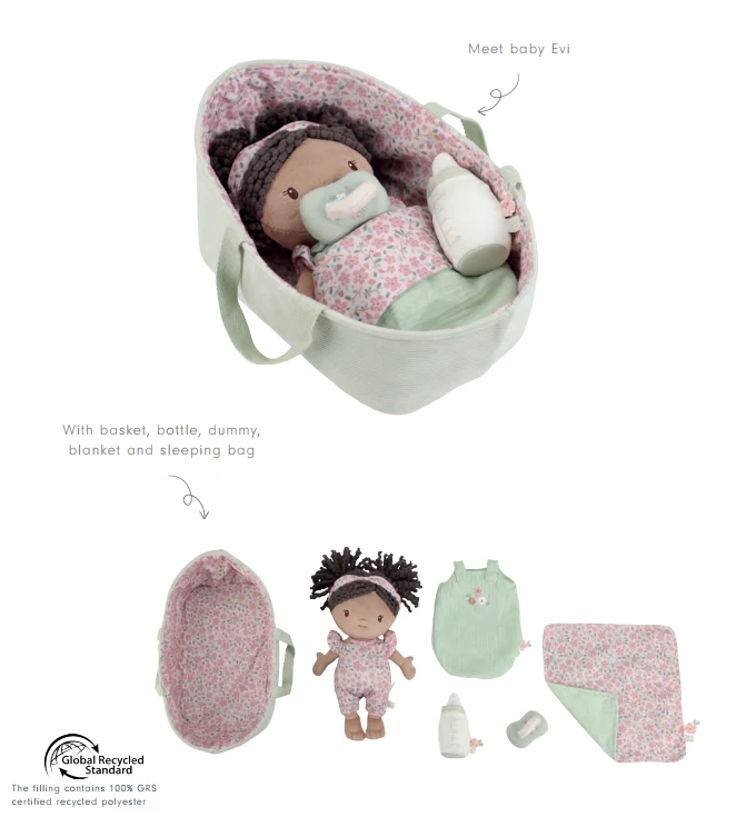 Little Dutch Lėlė kūdikis Evi 35cm