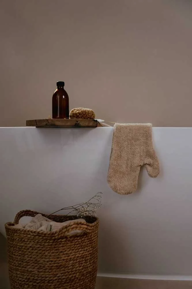 Little Dutch Baby shower &amp; bath glove ´Little Goose´