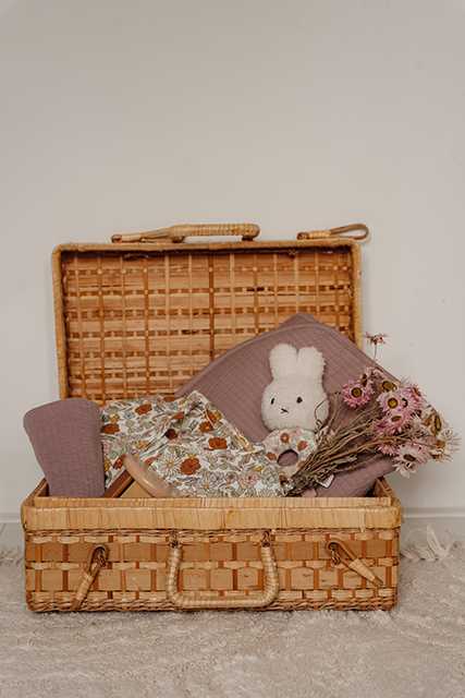 Little Dutch Bandana bib ´Pure Mauve´