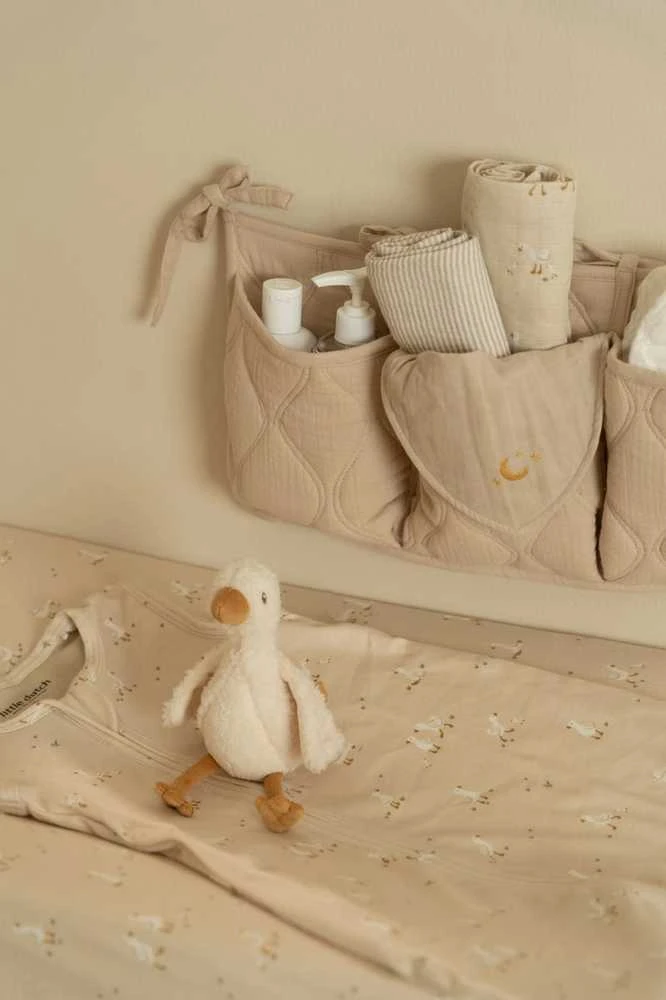 Vaikiškas bandana seilinukas Pure Soft rusvas