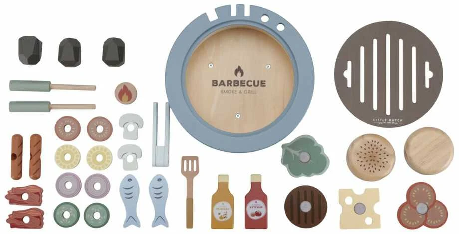 Little Dutch Barbekiu kepsninė su priedais