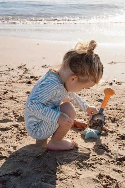 „Little Dutch“ paplūdimio rinkinys smėlio formos „Ocean World“ 3 dalių