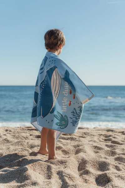 Rankšluostis Little Dutch Beach towel ´Ocean World Mėlyna´ 60×120 cm