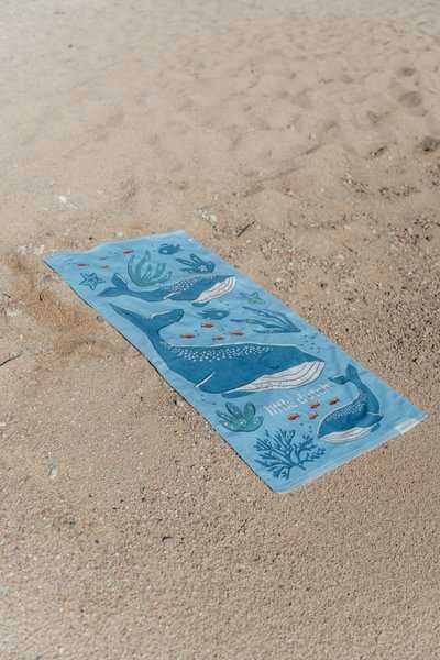 Rankšluostis Little Dutch Beach towel ´Ocean World Mėlyna´ 60×120 cm
