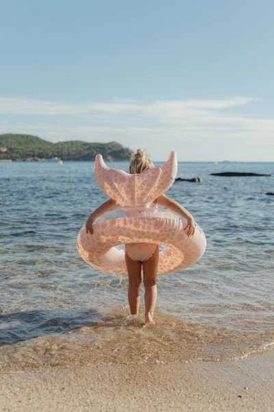 Little Dutch Big swim ring with mermaid tail ´Dreamy Mermaid´ 91 cm