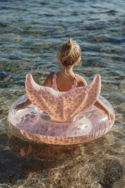 Little Dutch Big swim ring with mermaid tail ´Dreamy Mermaid´ 91 cm