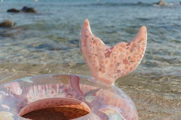 Little Dutch Big swim ring with mermaid tail ´Dreamy Mermaid´ 91 cm