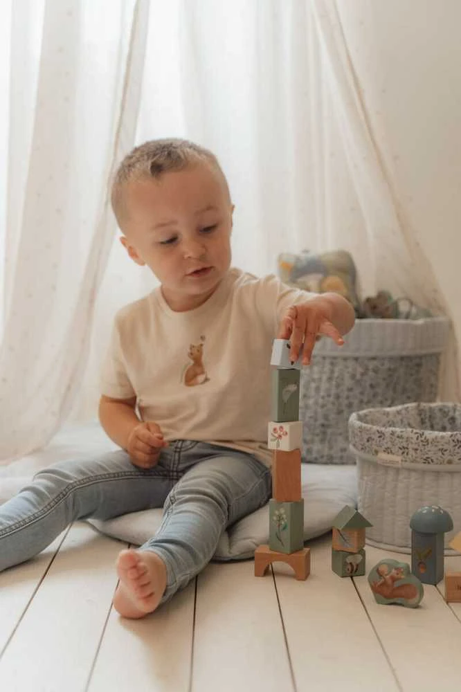 Little Dutch Medinės kaladėlės Miško draugai
