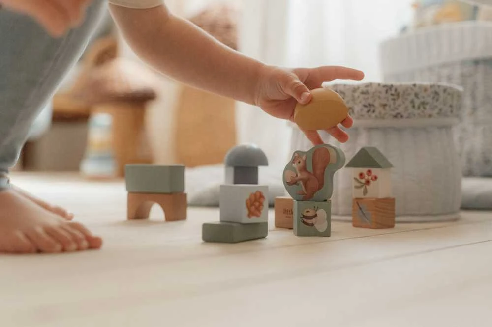 Little Dutch Medinės kaladėlės Miško draugai
