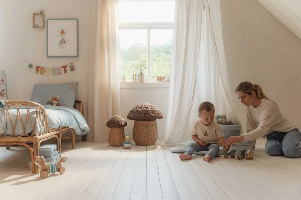 Little Dutch Medinės kaladėlės Miško draugai