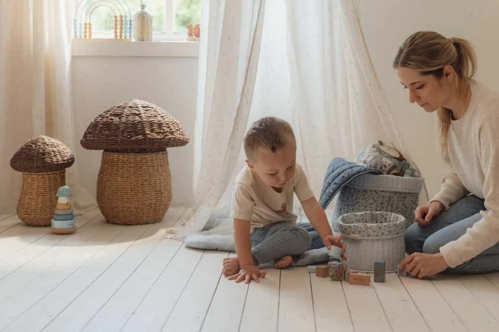Little Dutch Medinės kaladėlės Miško draugai