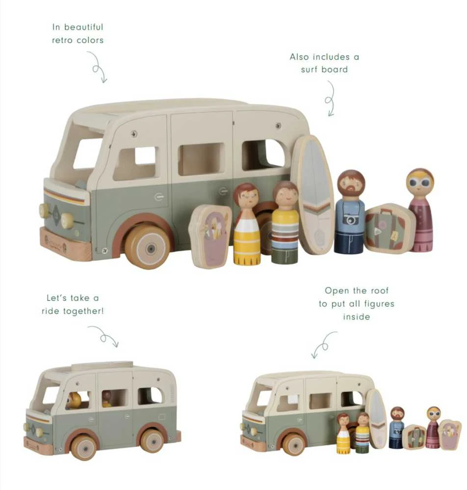 Little Dutch Caravan medinis vintage