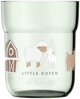Little Dutch Mepal Vaikiška stiklinė ’Little Farm’