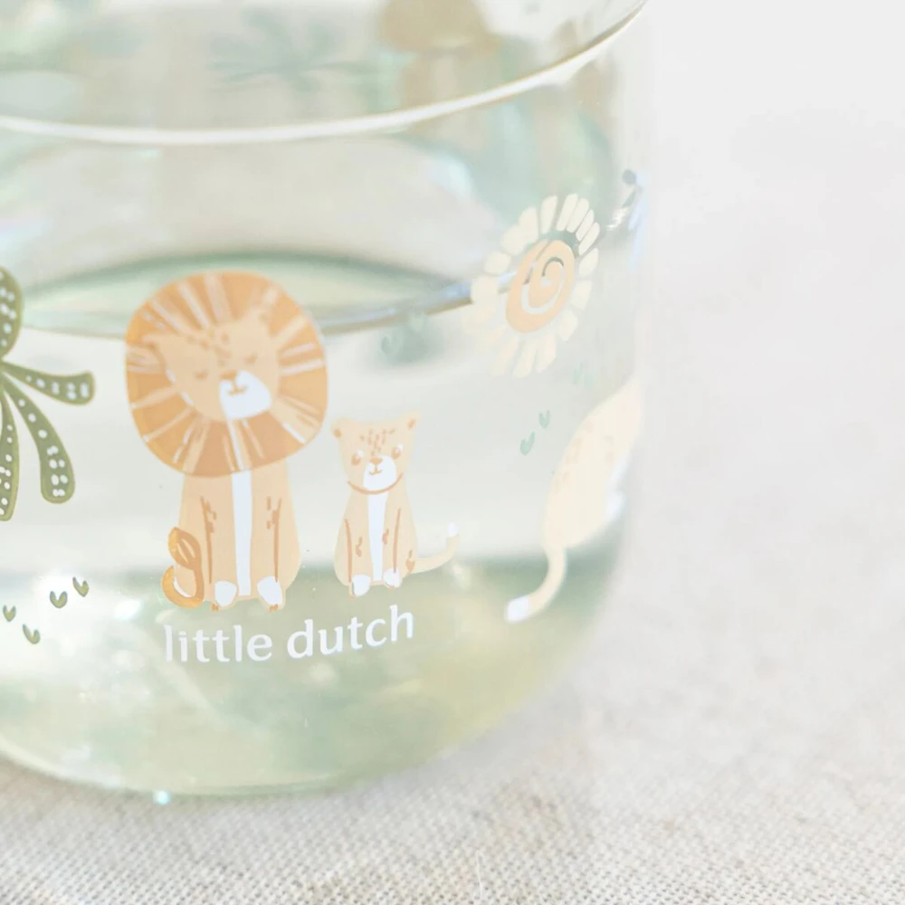 Little Dutch Children’s Glass ´Safari Friends´ 250 ml