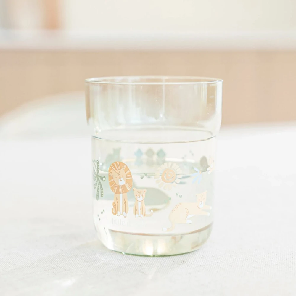 Little Dutch Children’s Glass ´Safari Friends´ 250 ml