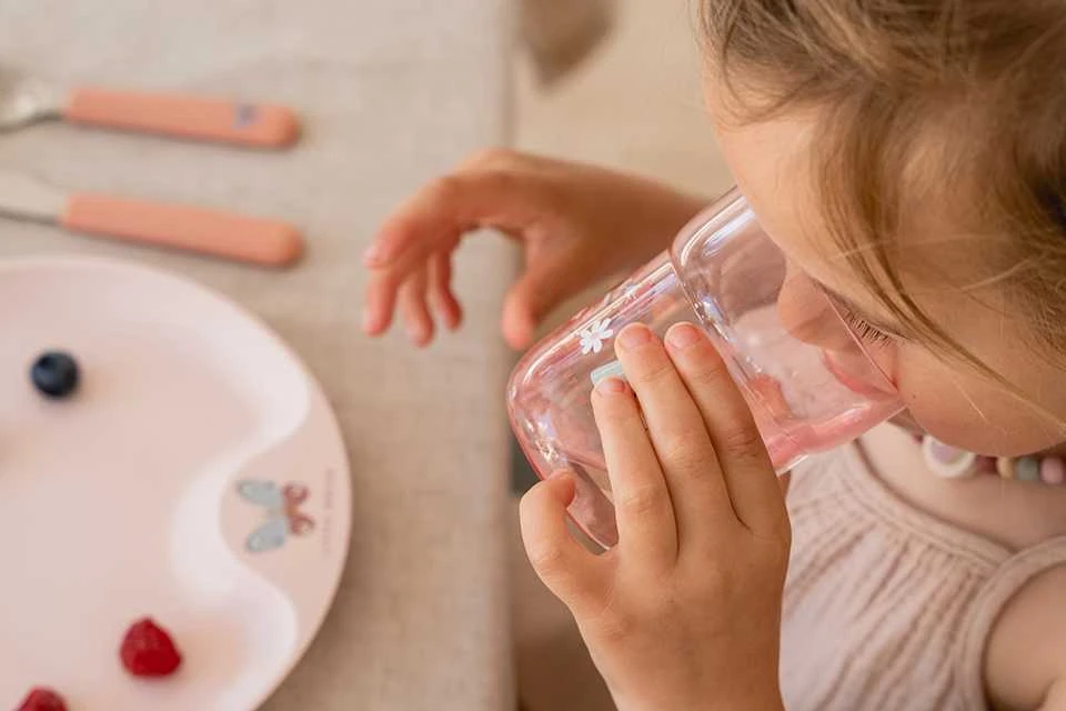 Rosti Mepal „Little Dutch“ vaikiška lėkštė „Gėlės ir drugeliai“