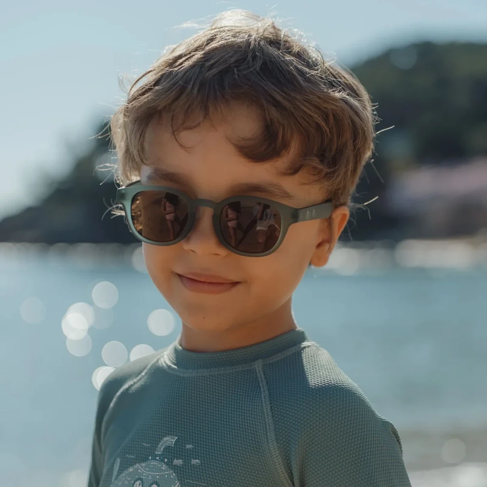 Little Dutch vaikiški akiniai nuo saulės „Ocean Žalias“