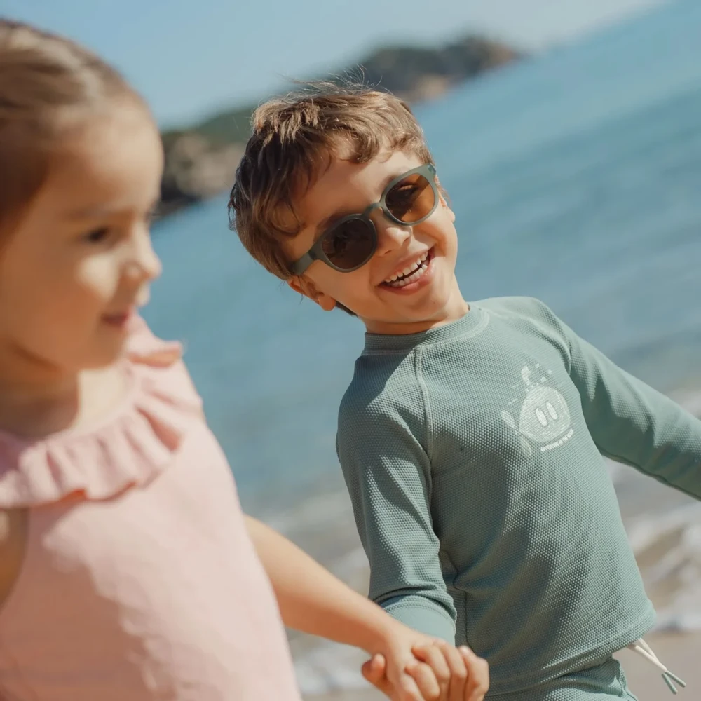 Little Dutch vaikiški akiniai nuo saulės „Ocean Žalias“