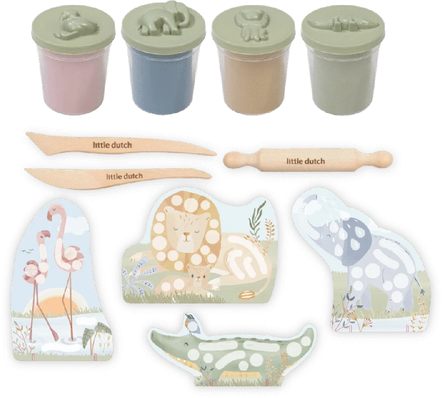 Little Dutch Clay Set ´Safari Friends´