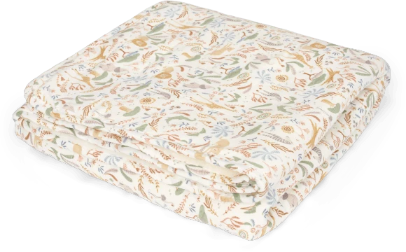 Little Dutch Cot Blanket Fleece `Safari Wonders´ 110×140 cm