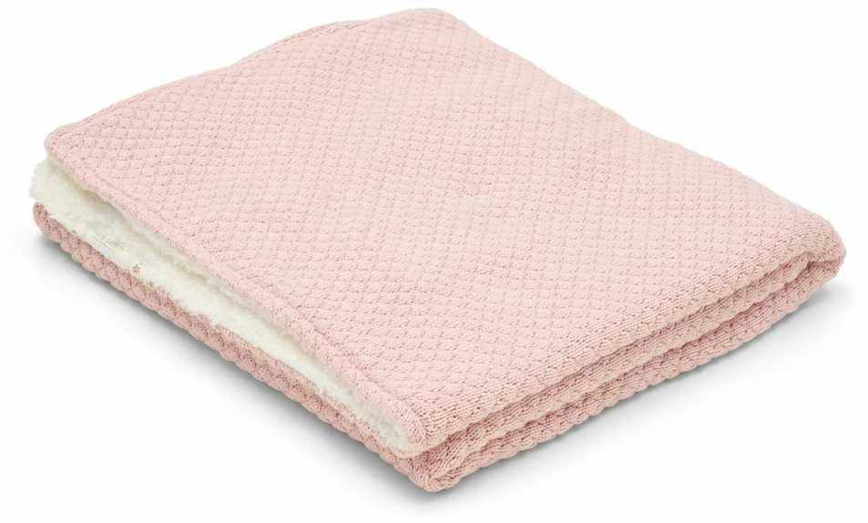 Little Dutch Cot blanket knitted `Pure Blossom´ 110×140 cm