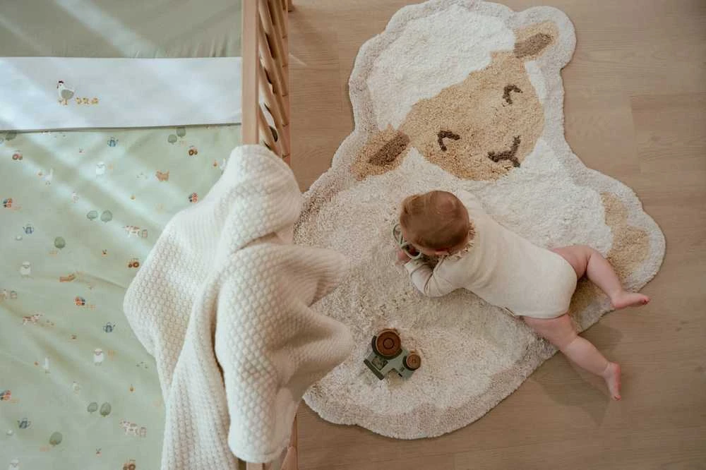 Little Dutch Cot blanket knitted `Pure Soft Baltas´ 110×140 cm