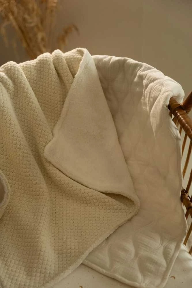 Little Dutch Cot blanket knitted `Pure Soft Baltas´ 110×140 cm