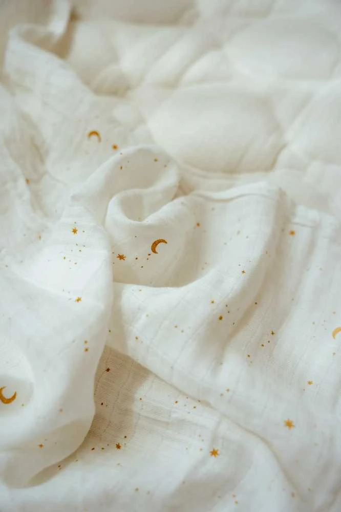 Little Dutch Cot blanket `Pure Soft Baltas´ 110×140 cm