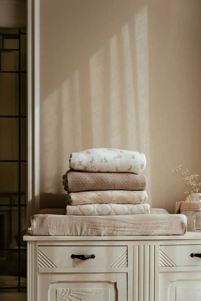 Little Dutch Cot blanket `Pure Soft Baltas´ 110×140 cm