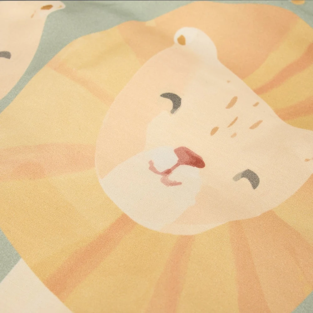 Little Dutch Cot Duvet Cover ´Safari Leo´ 100x140 + 40x60 cm