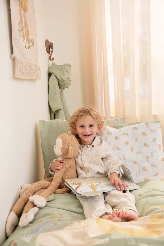 Little Dutch Cot Duvet Cover ´Safari Leo´ 100x140 + 40x60 cm