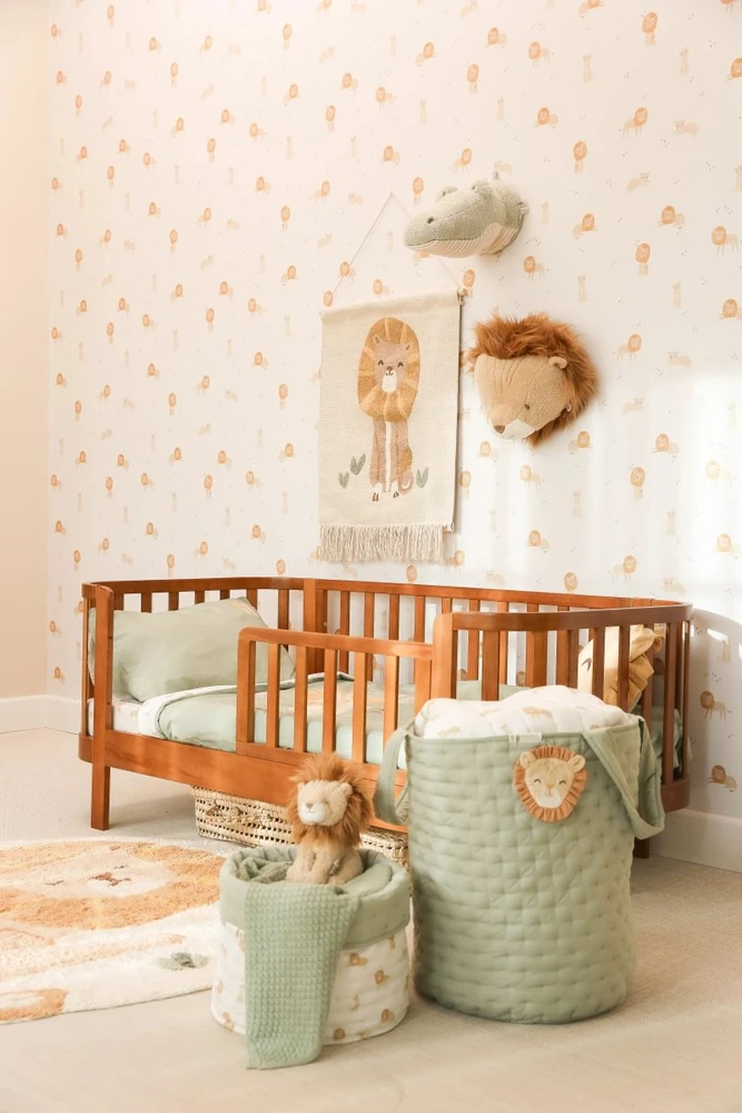 Little Dutch Cot Duvet Cover ´Safari Leo´ 100x140 + 40x60 cm
