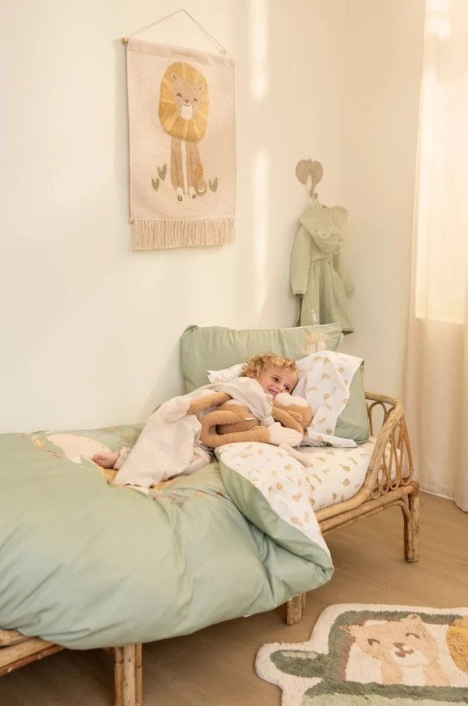Little Dutch Cot Duvet Cover ´Safari Leo´ 100x140 + 40x60 cm