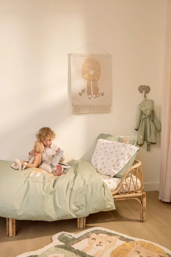 Little Dutch Cot Duvet Cover ´Safari Leo´ 100x140 + 40x60 cm