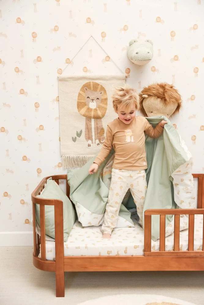 Little Dutch Cot Duvet Cover ´Safari Leo´ 100x140 + 40x60 cm