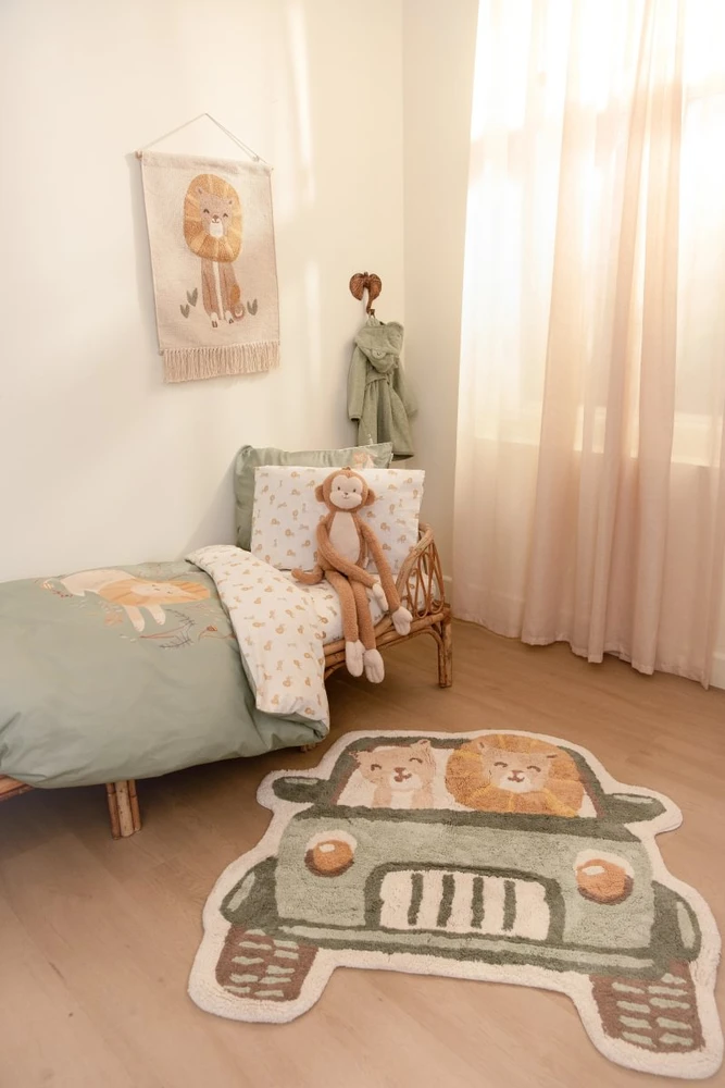 Little Dutch Cot Duvet Cover ´Safari Leo´ 100x140 + 40x60 cm