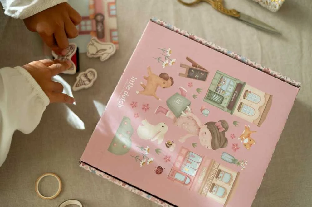 Little Dutch Kūrybinė dėžė XL ´Rosa & Friends´