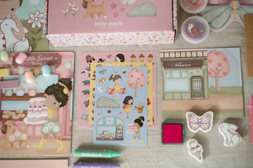 Little Dutch Kūrybinė dėžė XL ´Rosa & Friends´