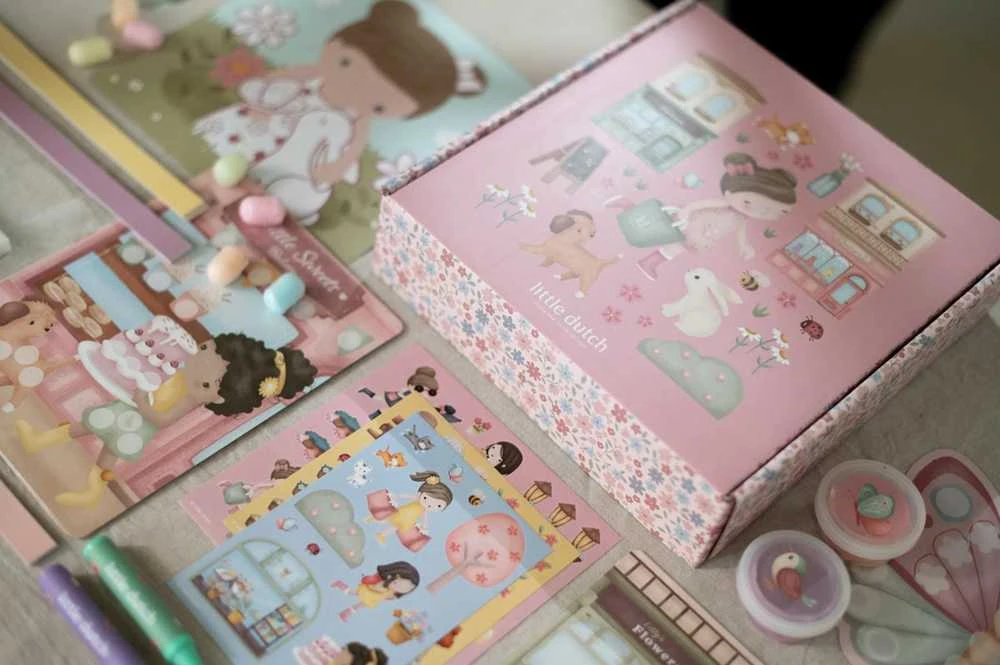 Little Dutch Kūrybinė dėžė XL ´Rosa & Friends´