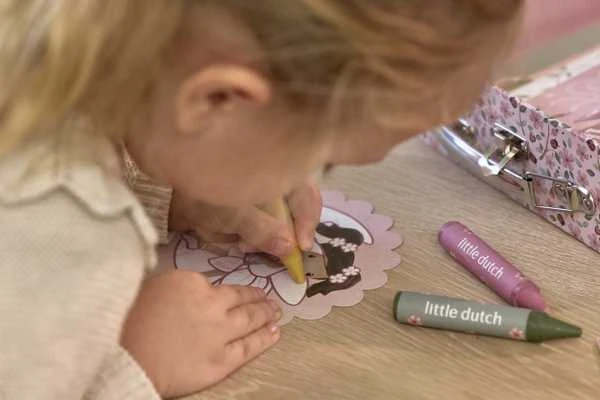 ROSA Little Dutch kūrybiškumo lagaminas „Rožė ir fėjų sodas“