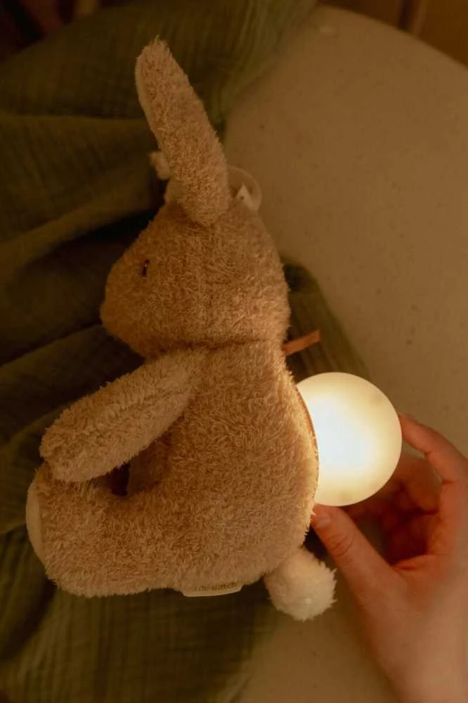 Little Dutch Zuikis su garsu ir šviesa 'Newborn Naturals'